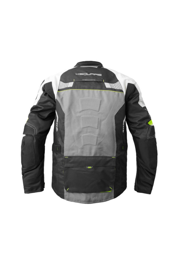 Shield jacket black sand yellow 4square